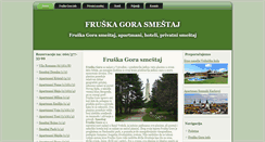 Desktop Screenshot of fruskagora.biz